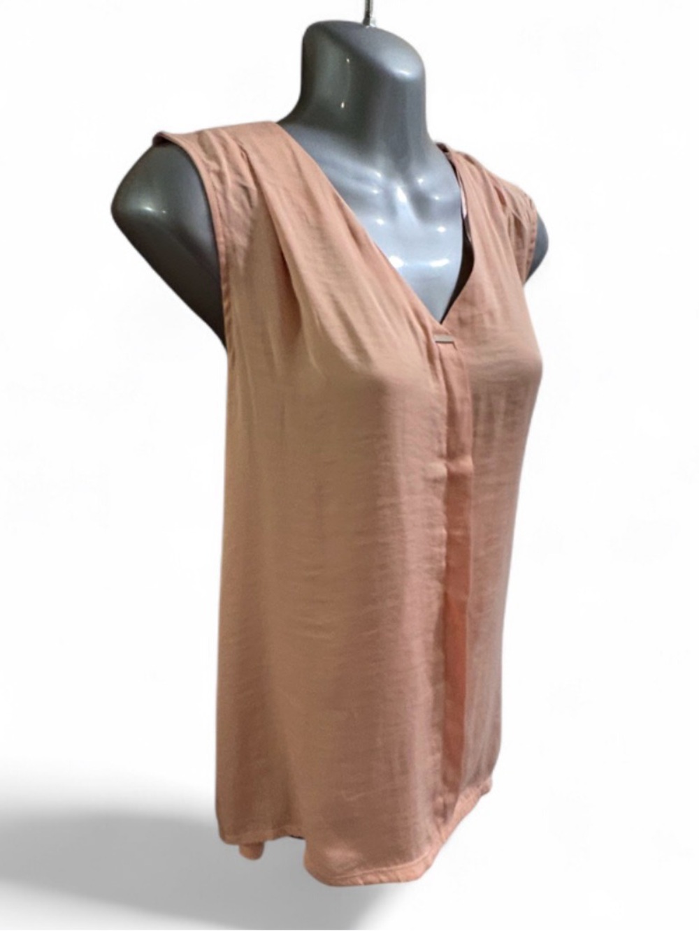 Beautiful Salmon Colored Cacharel Paris Blouse Sz M